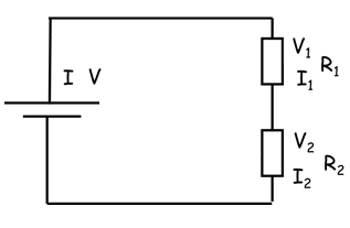 series circuit with 3 resistors